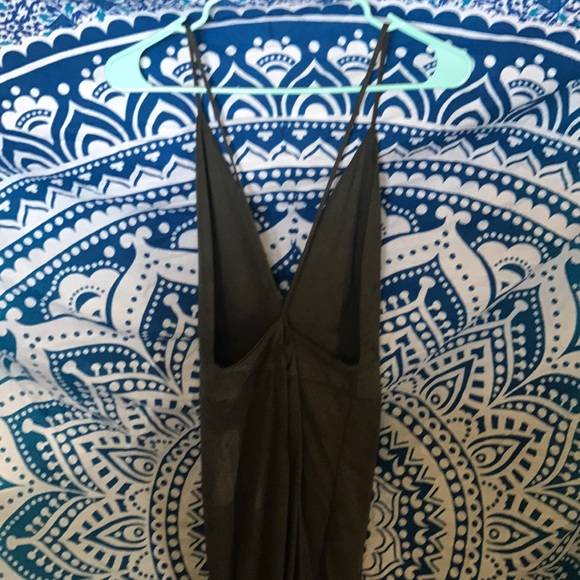 Olive Green Jumpsuit - Picture 2 of 3